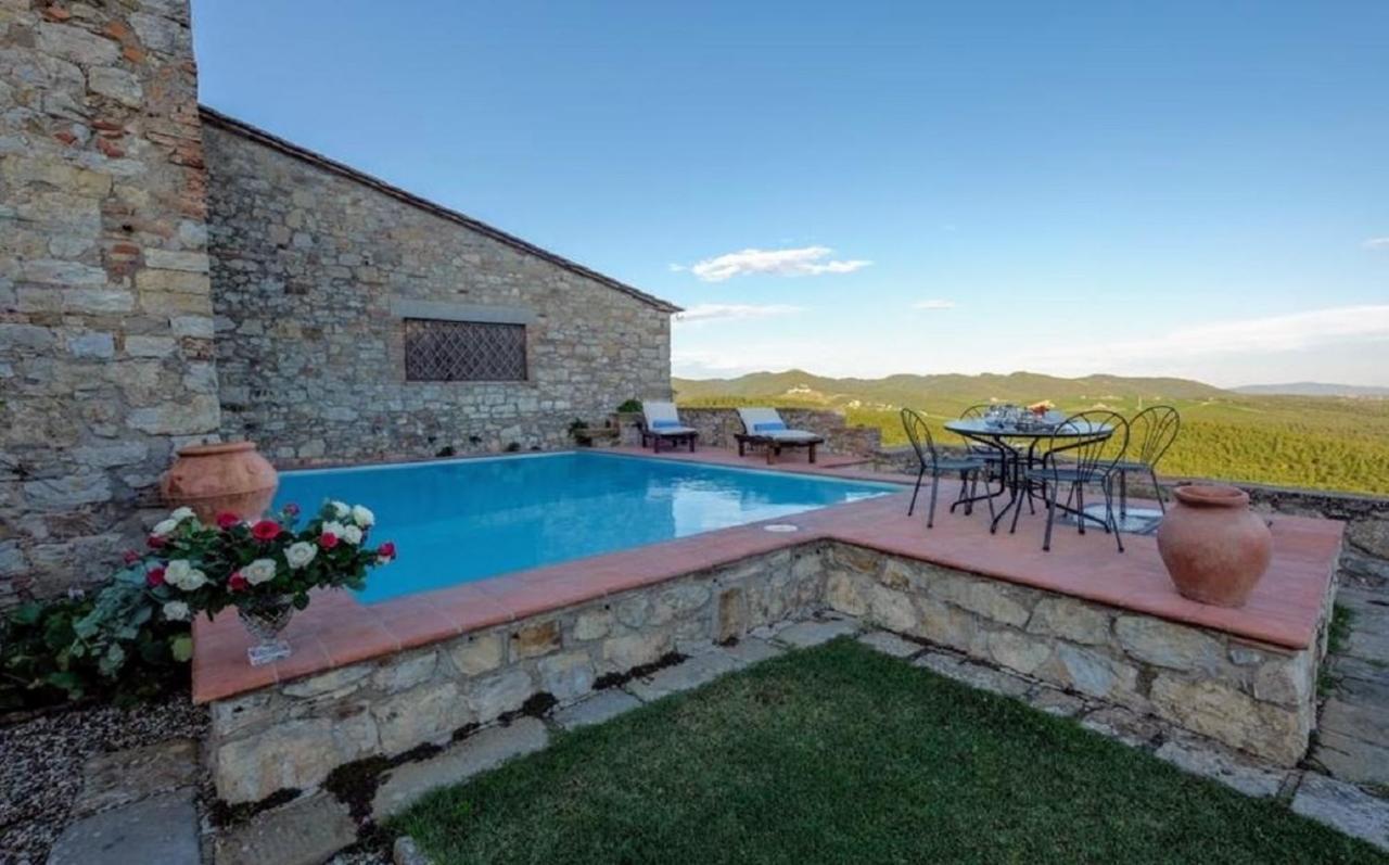 Elegant Villa Wing Of Castello Di Cacchiano By Vacavilla Monti di Sotto Kültér fotó