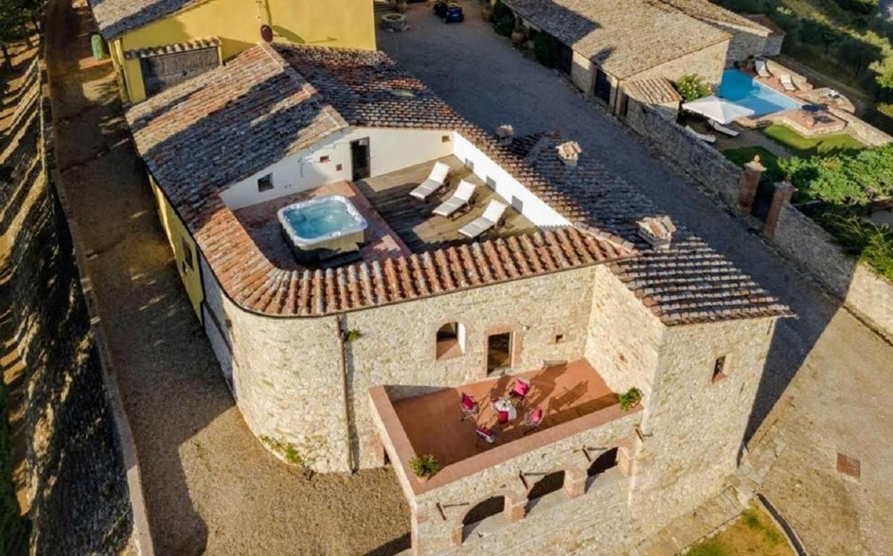 Elegant Villa Wing Of Castello Di Cacchiano By Vacavilla Monti di Sotto Kültér fotó