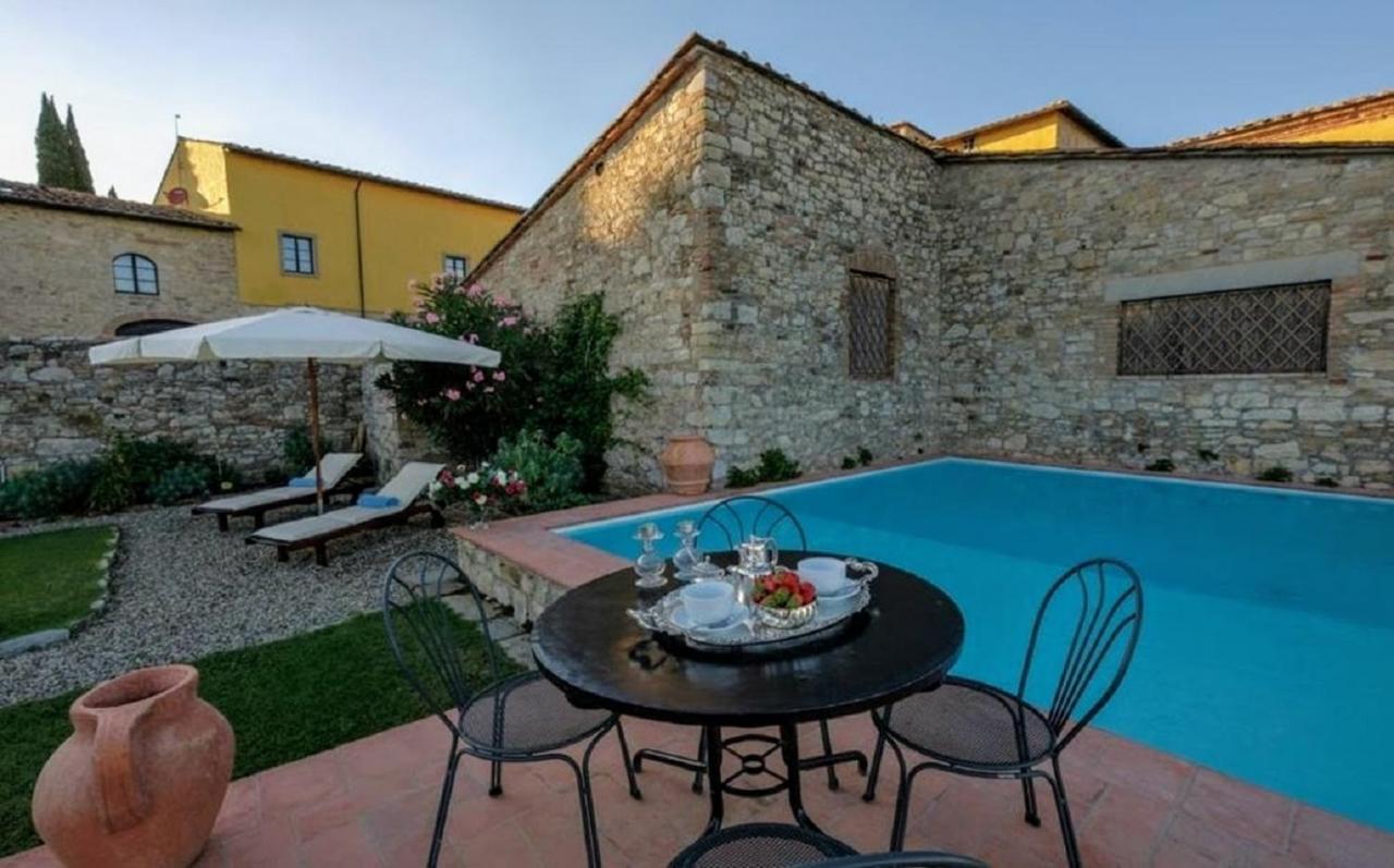 Elegant Villa Wing Of Castello Di Cacchiano By Vacavilla Monti di Sotto Kültér fotó